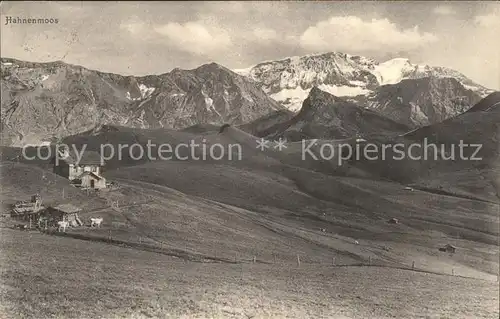 Lenk Simmental Hahnenmoos mit Alpen Kat. Lenk Simmental