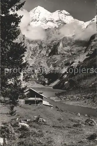 Oeschinensee mit Bluemlisalp Kat. Oeschinenhorn