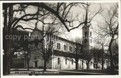 Moutier Eglise protestante Kat. Moutier