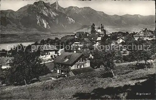 Sigriswil Panorama Kat. Sigriswil