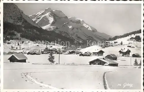 Gsteig Panorama Kat. Gsteig