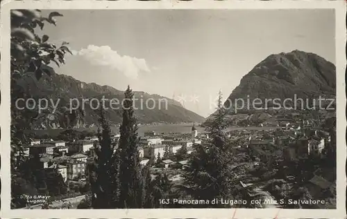 Lugano TI e Monte San Salvatore Kat. Lugano