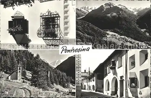 Pontresina Ansichten Kat. Pontresina