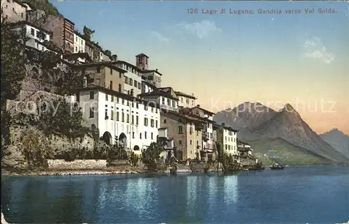 Gandria Lago di Lugano Lago di Lugano Kat. Gandria