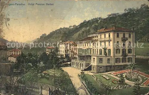 Paradiso Lago di Lugano Hotel Pension Gerber Kat. Paradiso