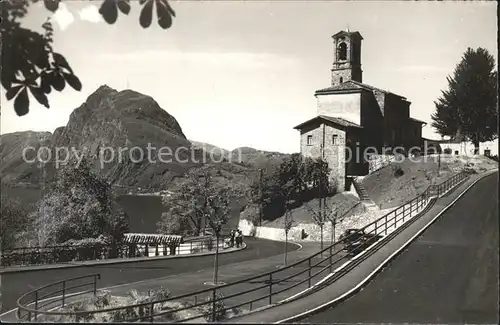 Castagnola-Cassarate Chiesa Monte S. Salvatore / Castagnola /Bz. Lugano City