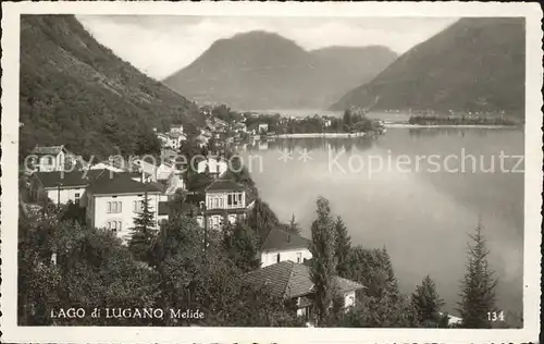 Melide Lago di Lugano Logo  Kat. Melide
