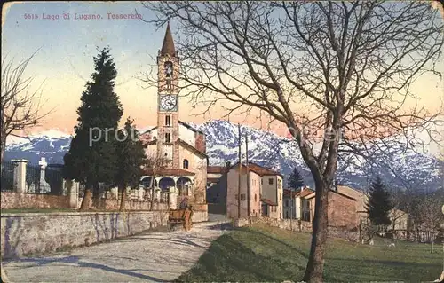 Tesserete Lago di Lugano Dorfpartie Kat. Tesserete