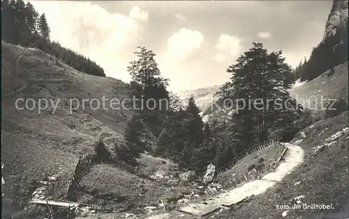 Appenzell IR Im Brueltobel Kat. Appenzell