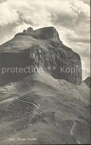 Hoher Kasten Berghaus Kat. Appenzeller Alpen