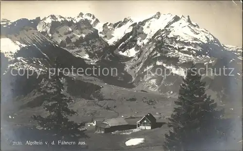Alpstein von Faehnern aus Kat. Alpstein