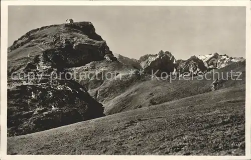 Hoher Kasten mit Altmann und Saentis Kat. Appenzeller Alpen