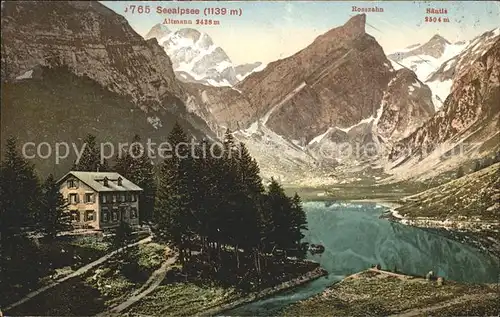 Seealpsee Saentis Rosszahn Kat. Schwende