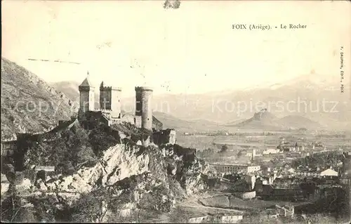 Foix Le Rocher Kat. Foix