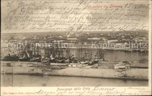 Livorno Panorama della Citta Kat. Livorno