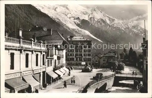 Chamonix Mont Blank Les bords de Arve Kat. Chamonix Mont Blanc