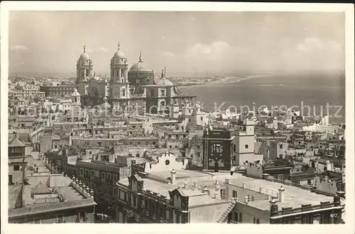 Cadiz Andalucia Panorama Kat. Cadiz