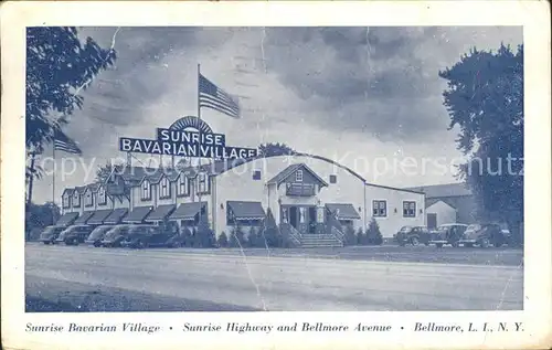 Bellmore New York Bavarian Village Highway Bellmore Avenue Kat. Bellmore