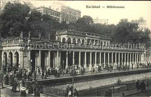 Karlsbad Eger Muehlbrunnen / Karlovy Vary /