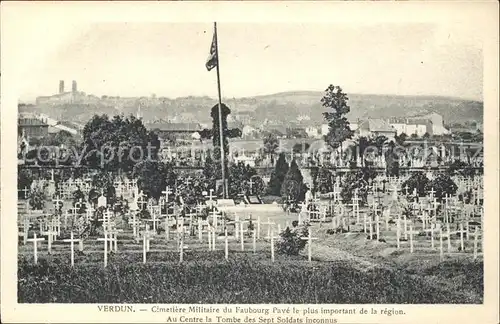 Verdun Meuse Soldaten Friedhof Kat. Verdun