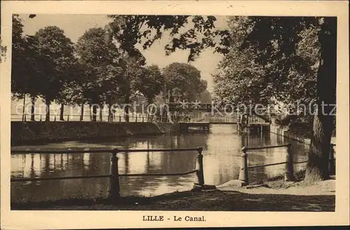 Lille Nord Le Canal Kat. Lille