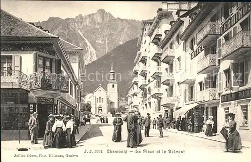 Chamonix La Place ef l Brevent Kat. Chamonix Mont Blanc