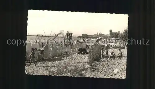 Le Grau du Roi Gard Vue generale de la Plage Kat. Le Grau du Roi