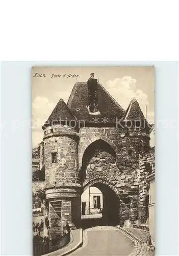 Laon Aisne Porte d Ardon Kat. Laon