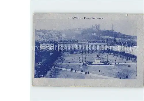 Lyon France Place Bellecour Kat. Lyon