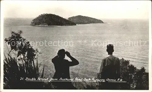 Cairns Australia Double Island from Buchans Point Highway Kat. Cairns