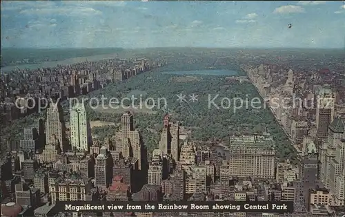 New York City View from Rainbow Room Rockefeller Center / New York /