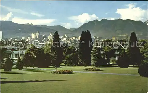 Vancouver British Columbia Panorama from Queen Elizabeth Park Kat. Vancouver