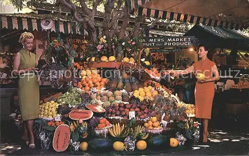 Los Angeles California Farmers Market Obst Kat. Los Angeles