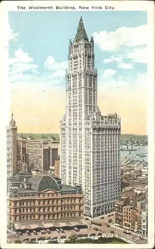 New York City Woolworth Building / New York /