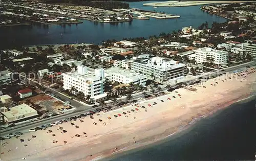 Fort Lauderdale Fliegeraufnahme Beach and Hotels Kat. Fort Lauderdale