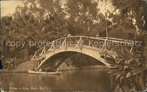 Los Angeles California Brigde in Echo Park Kat. Los Angeles