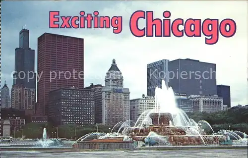 Chicago Illinois Buckingham Fountain Kat. Chicago