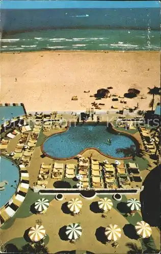Miami Beach Ivanhoe Hotel Strand Pool Kat. Miami Beach