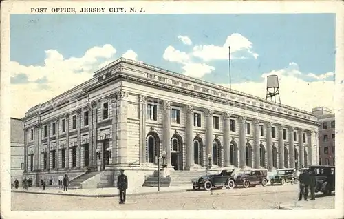 Jersey City Post Office Autos Kat. Jersey City