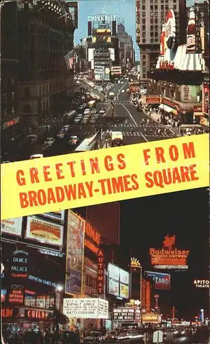 New York City Broadway Times Square / New York /