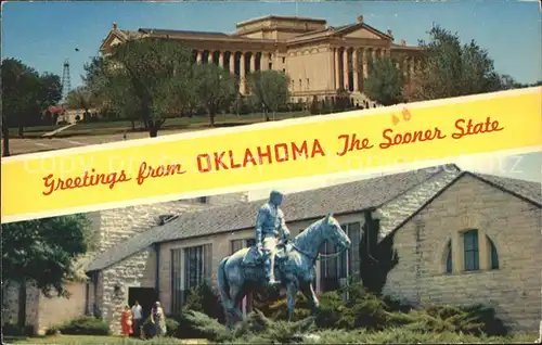 Oklahoma City State Capitel Will Rogers Menorial Kat. Oklahoma City