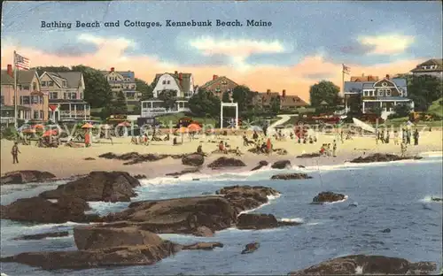 Maine Kennebunk Beach Kat. Maine