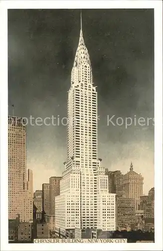 New York City chryser Building / New York /