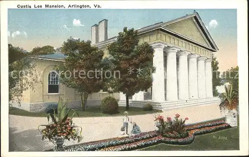 Arlington Virginia Custis Lee Mansion Kat. Arlington