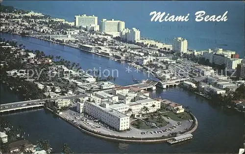 Miami Beach Fliegeraufnahme Kat. Miami Beach