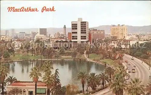Los Angeles California Mac Arthur Park Kat. Los Angeles
