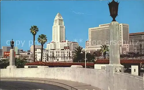 Los Angeles California Civic Center Kat. Los Angeles