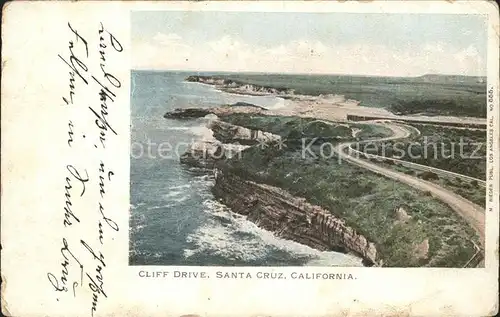 Santa Cruz California Cliff Drive Kat. Santa Cruz