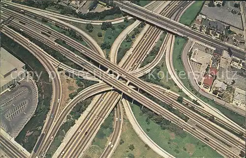 Los Angeles California Freeway system Kat. Los Angeles