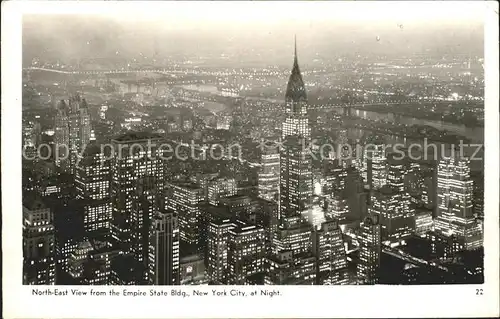 New York City North East Empire State Building / New York /